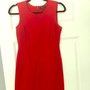 Red ponte knit sheath dress ⭐️ PRICE DROP ⭐️